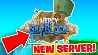 *NEW* 1.21+ Minecraft Skyblock Server! (BEDROCK/JAVA) | Mercy Network Skyblock #1