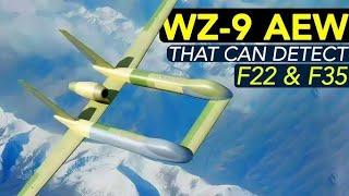 First Anti-Stealth Drone | Detecting Stealth Aircraft | China WZ-9 Divine Eagle in Flight