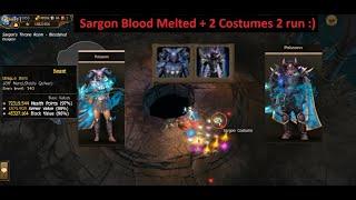 Drakensang Online - Sargon Blood Melt + 2 Costumes in 1 run + Beast 97% 80% 96%