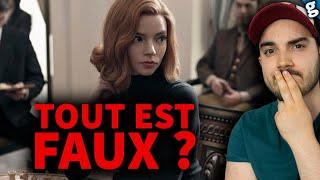 LE JEU DE LA DAME : HISTOIRE VRAIE ou TOUT est FAUX ? (série Netflix)