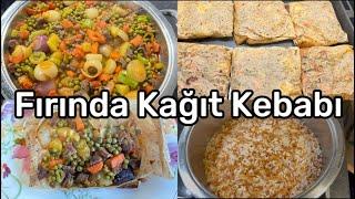 Almanya Vlog/ Pratik Sebzeli Kâğıt Kebabı️Lokum Tadında 