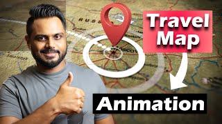 How to Create Travel Map Animation n Minute 2025