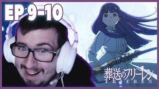 DEMONS ARE GETTING REKT!!! FRIEREN EPISODES 9-10 REACTION!