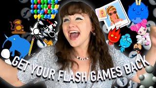 It's Time For You To Play Flash Games Again