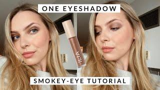 Easy Brown Smokey Eye | Using ILIA's *NEW* Liquid Powder Chromatic Eye Tints