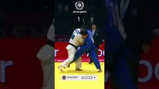 UNBELIEVABLE FLEXIBILITY!  IMPRESSIVE UCHI MATA Ippon! 