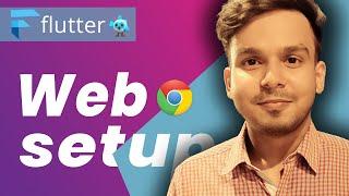 How to run Flutter App in Chrome? | Setup Flutter Web for Web Applications | #4 | Hindi