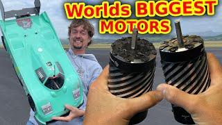 2 GIANT motors in RC Car, World speed record attempt