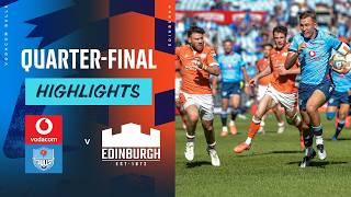 Vodacom Bulls v Edinburgh | Highlights | Quarter-Final | URC 2024/25