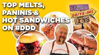 Top Melts, Paninis and Hot Sandwich Videos on #DDD | Diners, Drive-Ins, and Dives | Food Network