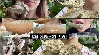 wet chalk with soups/edit asmr/ My crunchy love