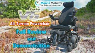 Magic Mobility Frontier V6 All Terrain Powerchair - Full Review and Offroad Demonstration