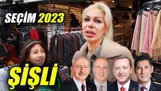 ŞİŞLİ | Cumhurbaşkanlığı Sayaçlı Seçim Anketi / Sokak Röportajları | Seçim 2023