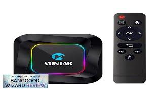 4+64GB  Smart TV Box VONTAR R3 Android 13 Rockchip RK3528 Support 8K Review