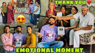 Finally 100K Ki Celebration  YouTube Ka Silver Play Button Family K Sath Kia Unbox 
