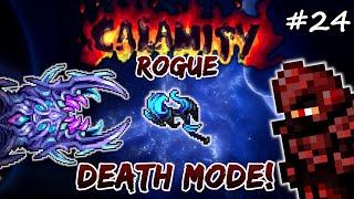 Devourer of Gods in DEATH MODE! Terraria Calamity Let's Play #24 | Rogue Class Playthrough 1.4.5