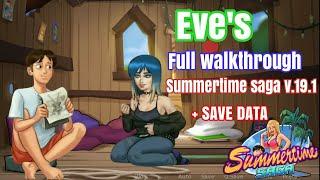 Eve's walkthrough Summertime saga