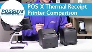 POS-X Thermal Receipt Printer Comparison - POSGuys.com