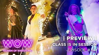 PREVIEW: Class Is In Session #wow #wowsuperheroes #womenswrestling