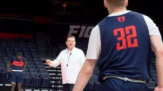 Brad Underwood Mic'd Up | Full Segment from '18-19 Illini Preview Show