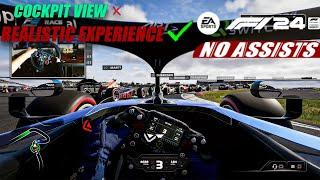 F1 24 REALISM MODE + COCKPIT VIEW..why i don't deserve first place? | Logitech G29 | #racing  #f1