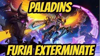 ANOTHER OP FURIA DECK | Paladins Furia exterminate gameplay and loadout