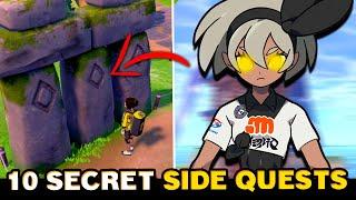 10 SECRET & HIDDEN Side Quests in Pokemon Sword and Shield You Should Do