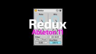 All About Ableton Audio Effects - Redux (Ableton Live 11) | Beat Lab