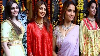 Ekta Kapoor Grand Ganpati Celebration |Shilpa Shetty | Ankita Lokhande | Anita Hasnandani