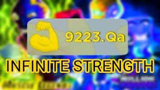 REACHING INFINITE STRENGTH MUSCLE LEGENDS (GLITCH PET)