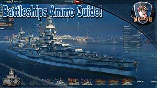 Ep.9 Battleship Ammo Guide! Which shells to use against which ships!