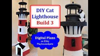 Cat Lighthouse DIY build #3 from plan