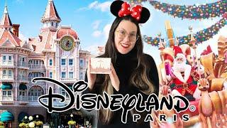 NAVIDAD DISNEYLAND PARIS 2024  CABALGATA y DECORACION NAVIDEÑA del Disneyland Hotel - VLOG 2