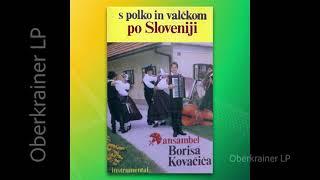 Ansambel Borisa Kovačiča ‎- S POLKO IN VALČKOM PO SLOVENIJI - 1986