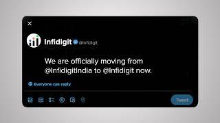 New Twitter Handle | Infidigit