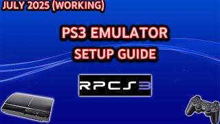 HOW TO PLAY PS3 GAMES ON PC RPCS3 NEW ( JULY 2024)