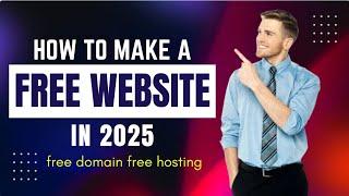 How to Make a Free Website with Free Domain & Free Hosting