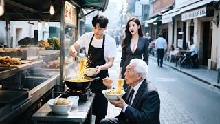 【Full】首富的厭食症竟被擺攤小夥用一碗面治好，總裁孫女直接以身相許，獻上999萬美金只為買一碗面！#爽劇 #逆襲 【廚師神醫】