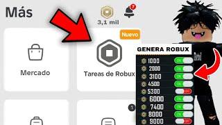 !COSIGUE 2,654 ROBUX GRATIS en ROBLOX! RETIRA 800 ROBUX cada 2 DIA METODO FACIL Y SEGURO