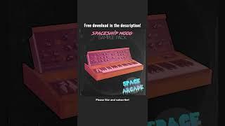 FREE Moog Bass Sample Pack | Spaceship Moog (Funk Pop, Disco, R&B) #Shorts