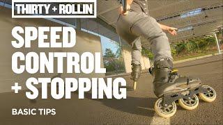 How to Control Speed + Stop on Inline Skates | Inline Skating Tips