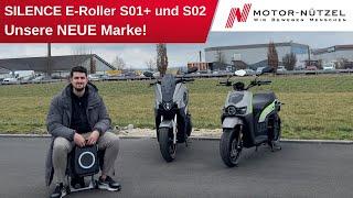 SILENCE Elektroroller S01+ und S02 - unsere NEUE Marke! 