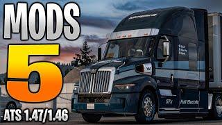 TOP 5 AMAZING 2023 MODS for ATS 1.47 & 1.46 - APRIL | ATS Mods