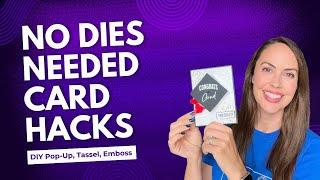 Genius DIY Card Hacks: Pop-Up, Tassel & Embossing Without Fancy Tools!