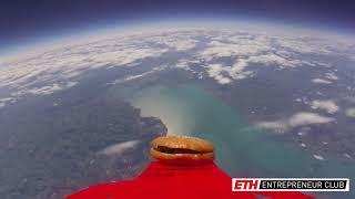 Sending the first Swiss burger into Space!