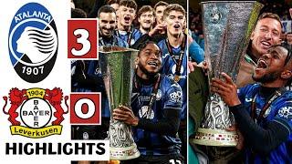 Atalanta vs Bayer Leverkusen (3-0) HIGHLIGHTS | Lookman HAT-TRICK & Atalanta Full Celebrations!