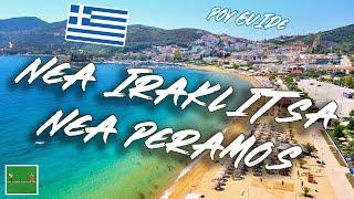 4K Nea Iraklitsa & Nea Peramos: Greece’s Hidden Beach Gems! *THE HIDDEN BALKANS* 