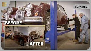 1950s Jaguar’s Stunning Restoration - Repair Lot - Car Show