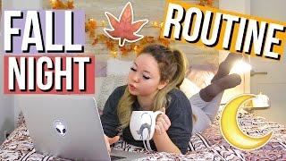 FALL NIGHT ROUTINE! | Meredith Foster