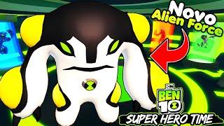 BEN 10 SUPER HERO TIME VEJA COMO DESBLOQUEAR O NOVO BALA DE CANHÃO DO ALIEN FORCE! (RANKING PVP)